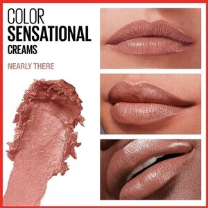 ⭐4/$15 Maybelline Color Sensational Cream Finish Lipstick Nearly There